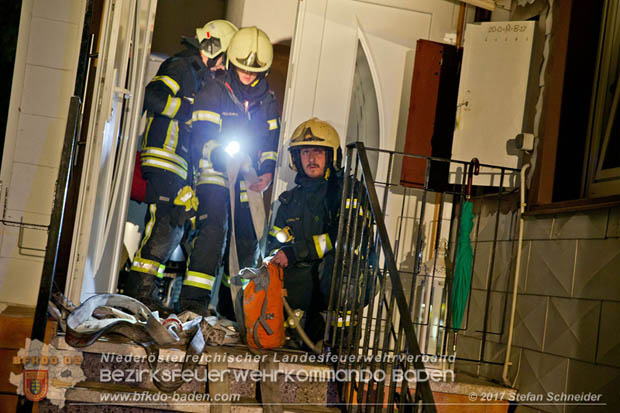 20170915 Wohnhausbrand in Gainfarn  Foto: © Stefan Schneider BFK BADEN