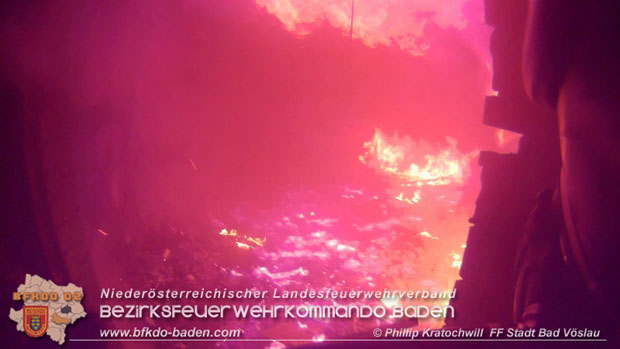 20170915 Wohnhausbrand in Gainfarn  Foto: © Phillip Kratochwill FF Stadt Bad Vöslau