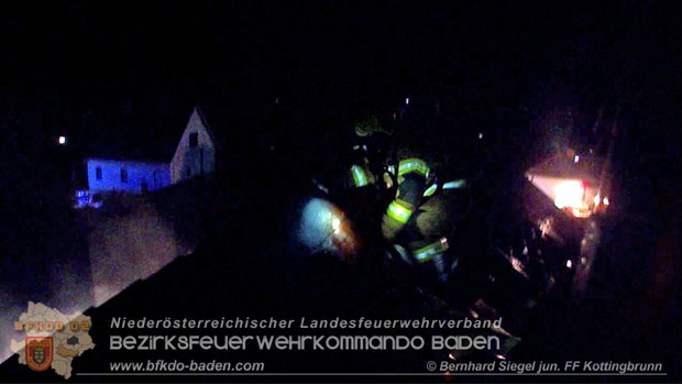 20170915 Wohnhausbrand in Gainfarn  Foto: © Bernhard Siegel jun. FF Kottingbrunn