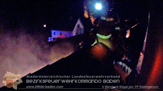 20170915 Wohnhausbrand in Gainfarn  Foto: © Bernhard Siegel jun. FF Kottingbrunn