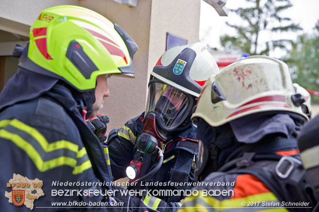 20170917 Wohnungsbrand im Ortsteil Baden Weikersdorf  Foto: © Stefan Schneider BFK BADEN