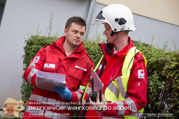 20170917 Wohnungsbrand im Ortsteil Baden Weikersdorf  Foto: © Stefan Schneider BFK BADEN