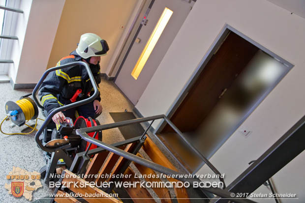 20170917 Wohnungsbrand im Ortsteil Baden Weikersdorf  Foto: © Stefan Schneider BFK BADEN