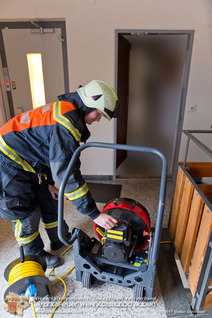 20170917 Wohnungsbrand im Ortsteil Baden Weikersdorf  Foto: © Stefan Schneider BFK BADEN