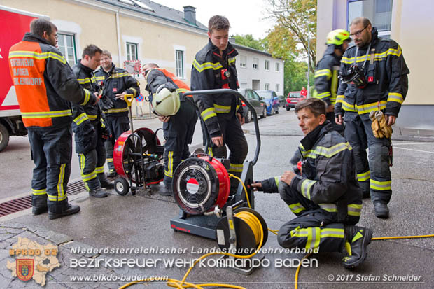 20170917 Wohnungsbrand im Ortsteil Baden Weikersdorf  Foto: © Stefan Schneider BFK BADEN