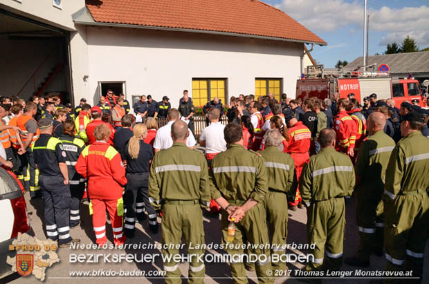 20171013 Grossangelegte Personensuche nach 29-jaehigen Vermissten in Enzesfeld-Lindabrunn  Foto: © Thomas Lenger Monatsrevue.at