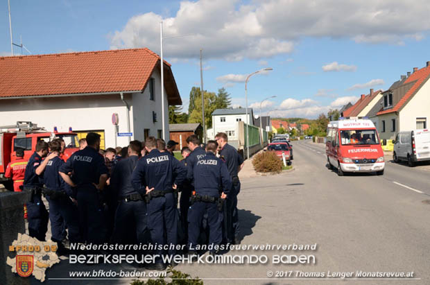 20171013 Grossangelegte Personensuche nach 29-jaehigen Vermissten in Enzesfeld-Lindabrunn  Foto: © Thomas Lenger Monatsrevue.at