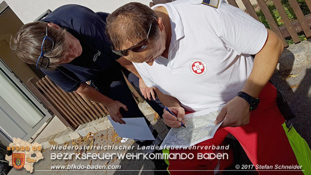 20171013 Grossangelegte Personensuche nach 29-jaehigen Vermissten in Enzesfeld-Lindabrunn  Foto: © Stefan Schneider BFK BADEN