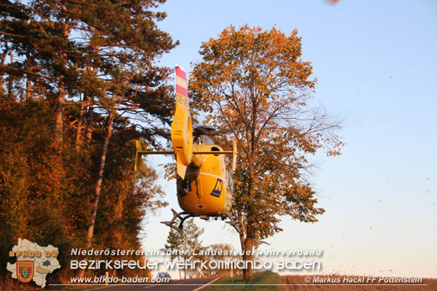 20171016 Verkehrsunfall auf der L138 Pottenstein Kremesberg  Foto: © ASB Markus Hackl FF Pottenstein