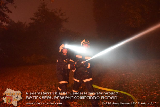 20171019 Dachstuhlbrand in Wampersdorf  Foto: ASB Rene Weiner AFK Ebreichsdorf