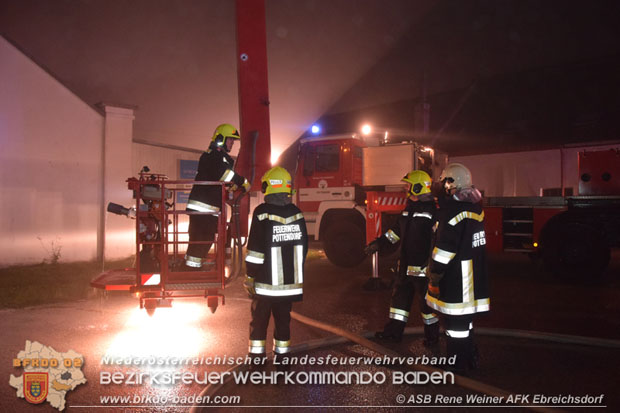 20171019 Dachstuhlbrand in Wampersdorf  Foto: ASB Rene Weiner AFK Ebreichsdorf