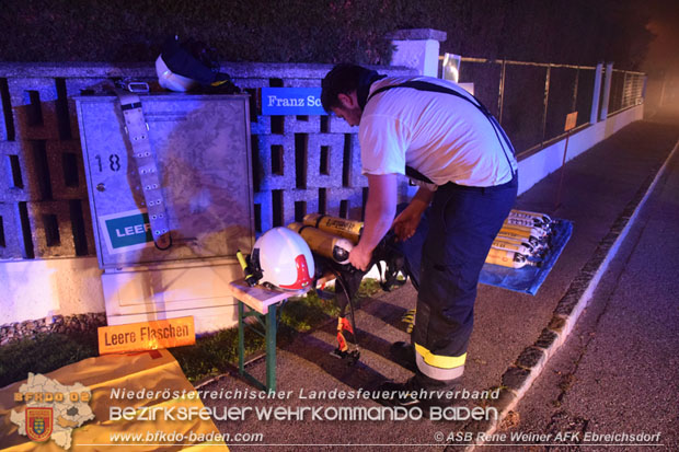 20171019 Dachstuhlbrand in Wampersdorf  Foto: ASB Rene Weiner AFK Ebreichsdorf