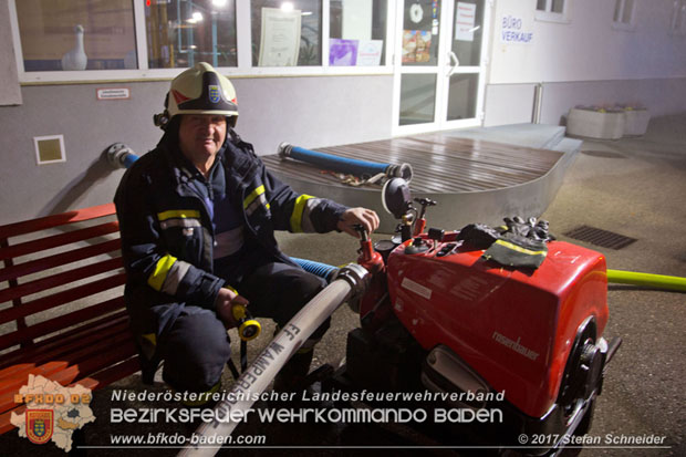 20171019 Dachstuhlbrand in Wampersdorf  Foto: Stefan Schneider BFK BADEN