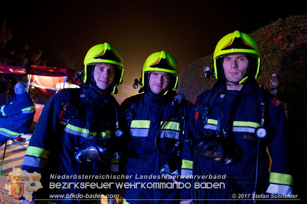 20171019 Dachstuhlbrand in Wampersdorf Foto: Stefan Schneider BFK BADEN
