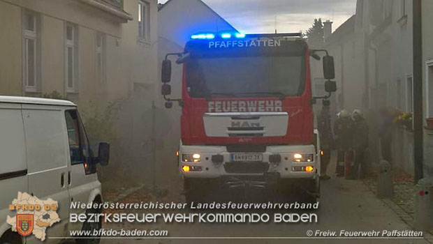 20171025 Kabelbrand in Pfaffstätten  Foto: von Privatperson zur Verfügung gestellt