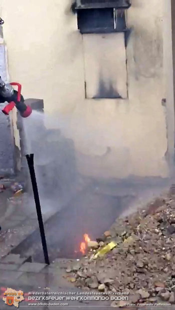 20171025 Kabelbrand in Pfaffstätten  Foto: von Privatperson zur Verfügung gestellt