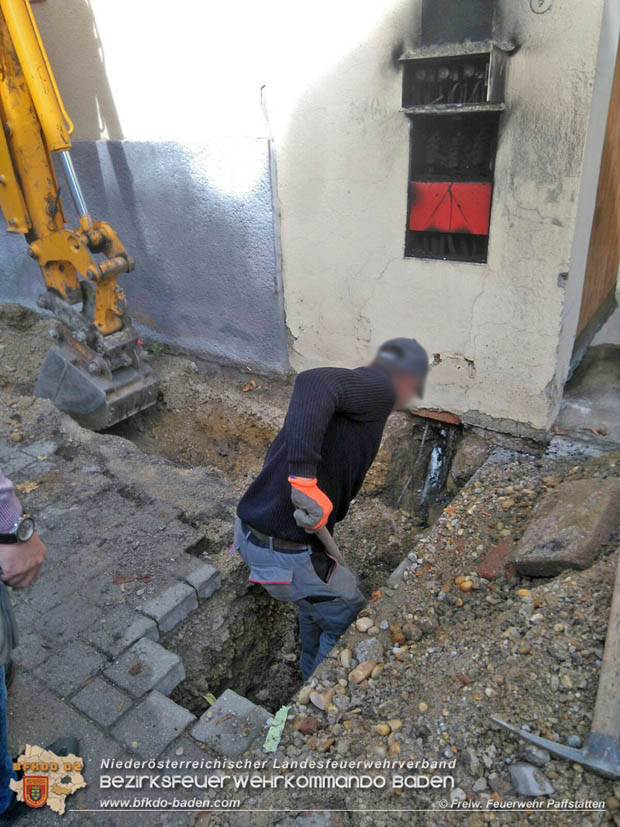 20171025 Kabelbrand in Pfaffstätten  Foto: von Privatperson zur Verfügung gestellt