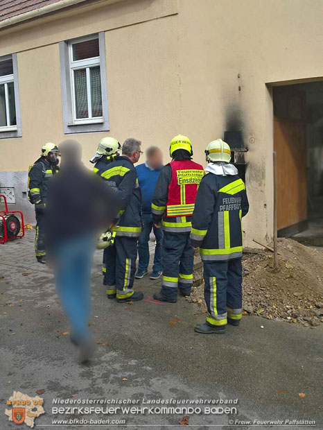 20171025 Kabelbrand in Pfaffstätten  Foto: von Privatperson zur Verfügung gestellt