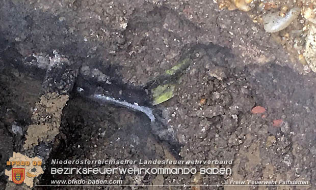 20171025 Kabelbrand in Pfaffstätten  Foto: von Privatperson zur Verfügung gestellt