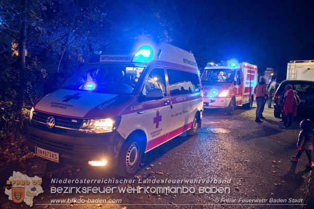 20171104 Explosion in der Wohnung einer Badener Wohnhausanlage Foto: © Freiwillige Feuerwehr Baden-Stadt 20171104 Explosion in der Wohnung einer Badener Wohnhausanlage Foto: © Freiwillige Feuerwehr Baden-Stadt