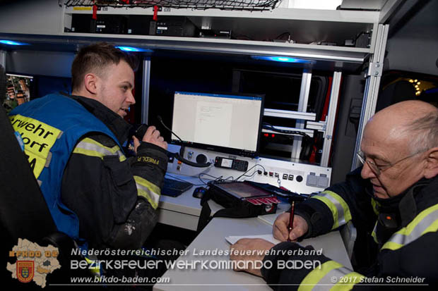 20171222 Brand in einem Reihenwohnhaus in Tribuswinkel  Foto: © Stefan Schneider BFK BADEN