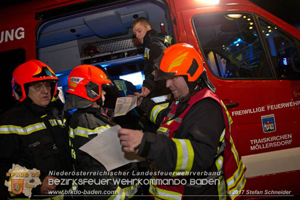 20171222 Brand in einem Reihenwohnhaus in Tribuswinkel  Foto: © Stefan Schneider BFK BADEN