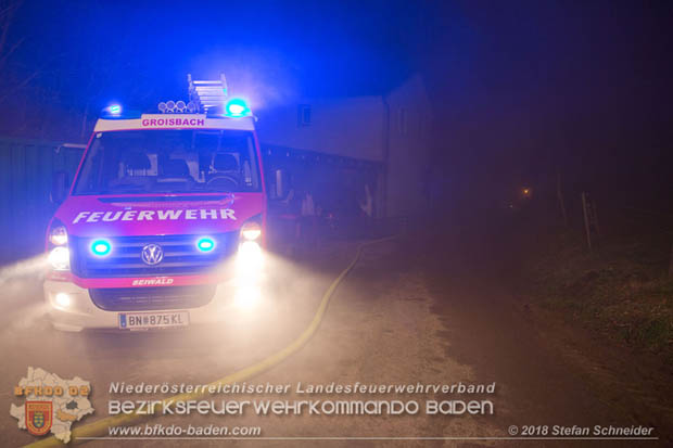 20180101 Brand von Siloballen in Maria Raisenmarkt Ortsteil Untermeierhof  Foto: © Stefan Schneider