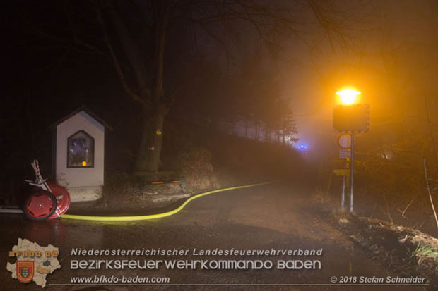 20180101 Brand von Siloballen in Maria Raisenmarkt Ortsteil Untermeierhof  Foto: © Stefan Schneider