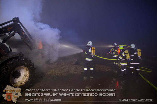 20180101 Brand von Siloballen in Maria Raisenmarkt Ortsteil Untermeierhof  Foto: © Stefan Schneider