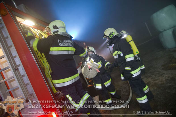 20180101 Brand von Siloballen in Maria Raisenmarkt Ortsteil Untermeierhof  Foto: © Stefan Schneider
