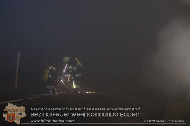 20180101 Brand von Siloballen in Maria Raisenmarkt Ortsteil Untermeierhof  Foto: © Stefan Schneider