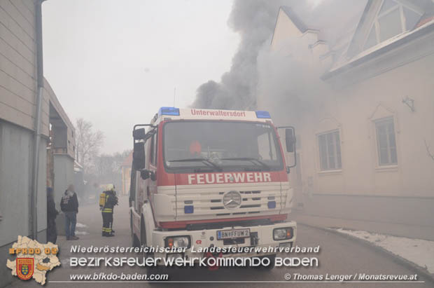 20180226 Vollbrand einer Wohnung in Unterwaltersdorf Foto: © Thomas Lenger MONATSREVUE.at 20180226 Vollbrand einer Wohnung in Unterwaltersdorf Foto: © Thomas Lenger MONATSREVUE.at