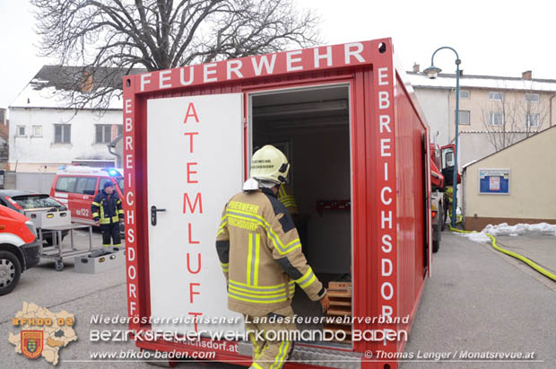 20180226 Vollbrand einer Wohnung in Unterwaltersdorf  Foto: © Thomas Lenger MONATSREVUE.at