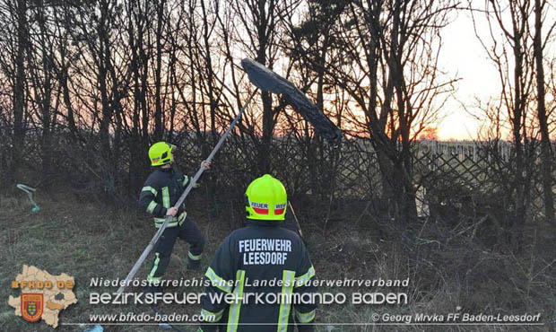 20180324 Verkehrsunfall auf der A2 Baden-Leobersdorf  Foto: © SB Georg Mrvka FF Baden-Leesdorf