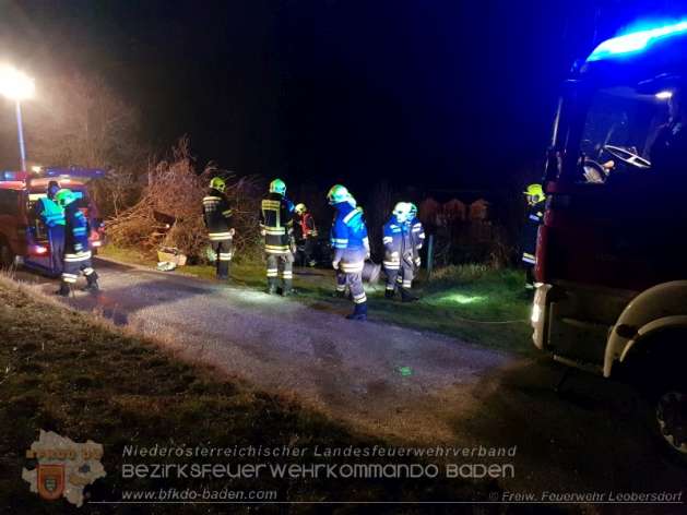 20180401 VU Leobersdorf  Foto: © FF Leobersdorf