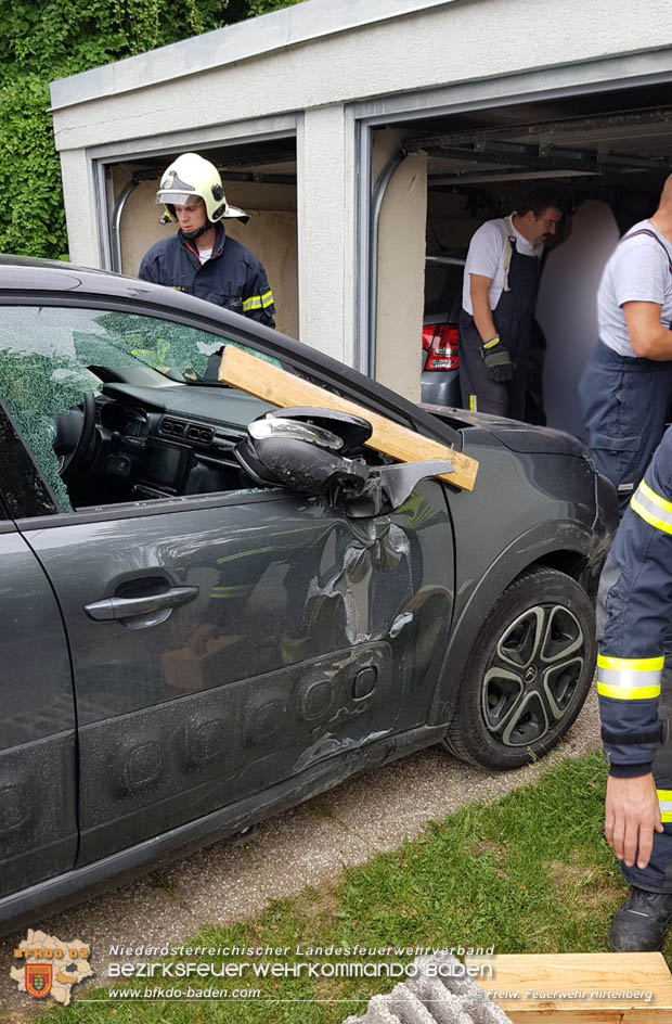 20180514 Fahrzeugbergung aus Montagegrube in Hirtenberg  Foto: © Freiwillige Feuerwehr Hirtenberg