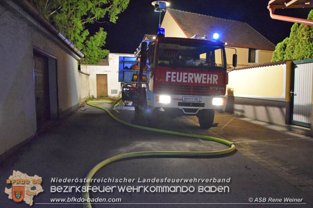 20180518 Brand eines Abrisshauses in Deutsch Brodersdorf  Foto: © ASB ÖA Rene Weiner