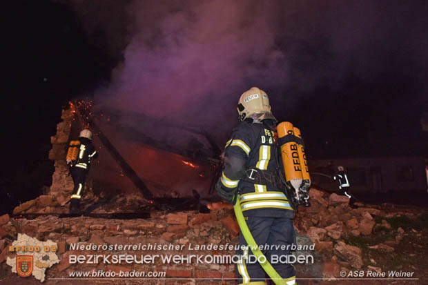20180518 Brand eines Abrisshauses in Deutsch Brodersdorf  Foto: © ASB ÖA Rene Weiner