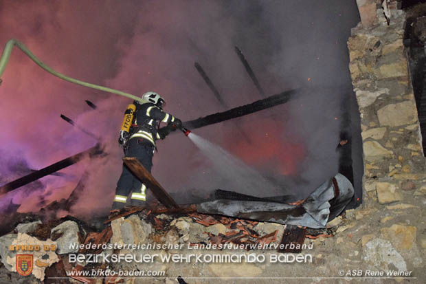 20180518 Brand eines Abrisshauses in Deutsch Brodersdorf  Foto: © ASB ÖA Rene Weiner
