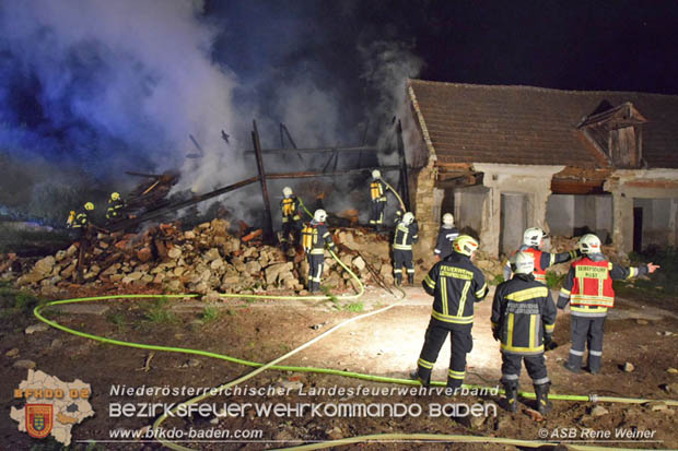 20180518 Brand eines Abrisshauses in Deutsch Brodersdorf  Foto: © ASB ÖA Rene Weiner