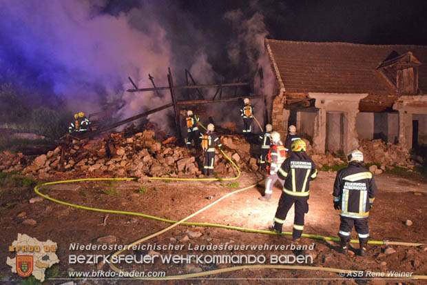20180518 Brand eines Abrisshauses in Deutsch Brodersdorf  Foto: © ASB ÖA Rene Weiner