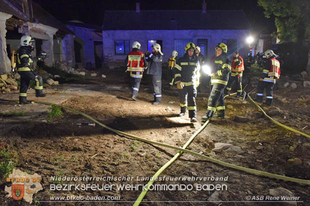 20180518 Brand eines Abrisshauses in Deutsch Brodersdorf  Foto: © ASB ÖA Rene Weiner