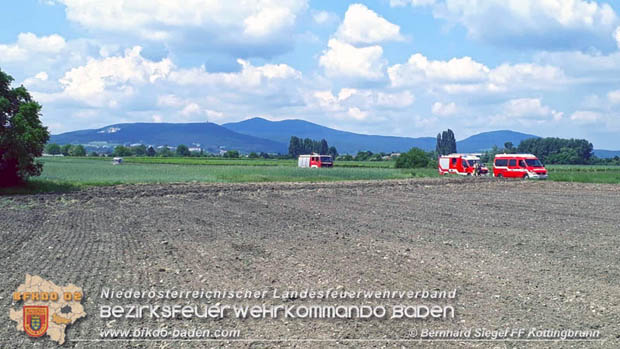 20180519 Explosiver Fund in Kottingbrunn  Foto: © Bernhard Siegel FF Kottingbrunn