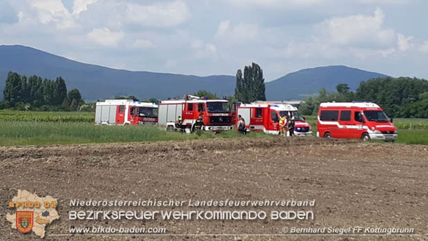 20180519 Explosiver Fund in Kottingbrunn  Foto: © Bernhard Siegel FF Kottingbrunn