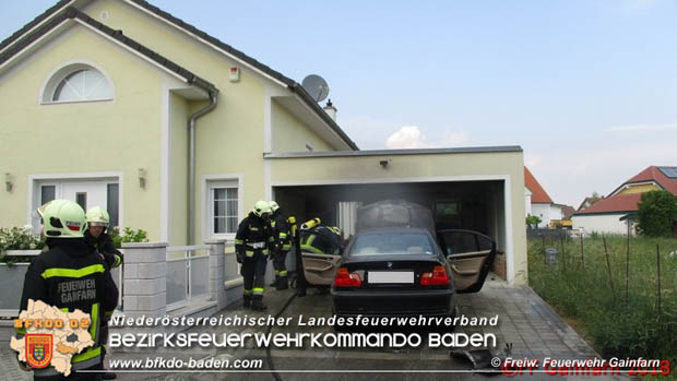 20180528 Fahrzeugbrand in Gainfarn Foto: © FF Gainfarn 2018 20180528 Fahrzeugbrand in Gainfarn Foto: © FF Gainfarn 2018
