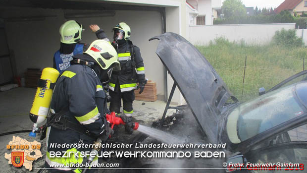 20180528 Fahrzeugbrand in Gainfarn Foto: © FF Gainfarn 2018 20180528 Fahrzeugbrand in Gainfarn Foto: © FF Gainfarn 2018