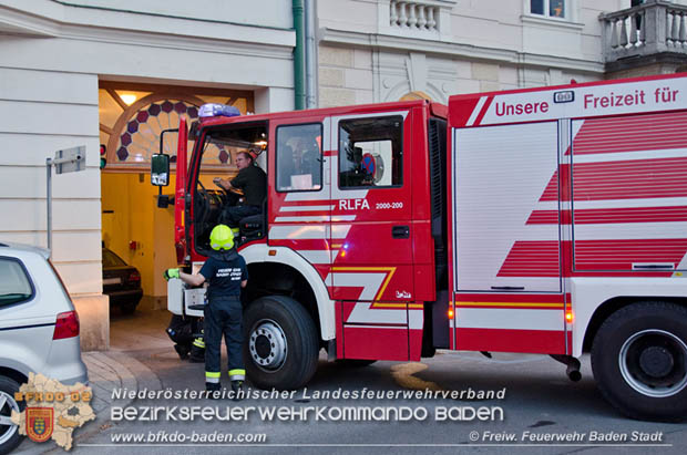 20180611 B3 Brandverdacht Tiefgarage in der Innenstadt von Baden Foto: © Freiwillige Feuerwehr Baden-Stadt 20180611 B3 Brandverdacht Tiefgarage in der Innenstadt von Baden Foto: © Freiwillige Feuerwehr Baden-Stadt