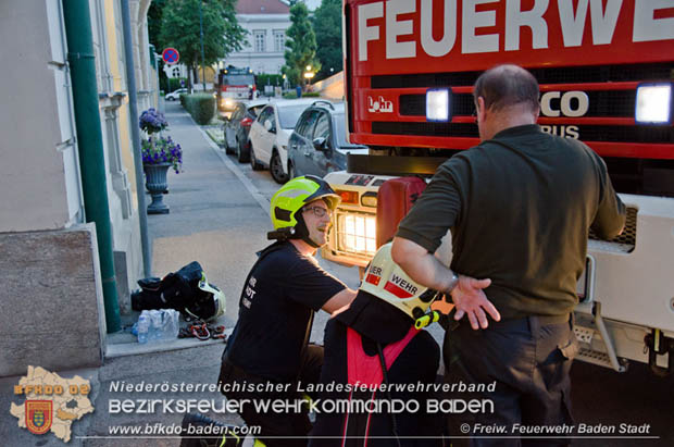 20180611 B3 Brandverdacht Tiefgarage in der Innenstadt von Baden Foto: © Freiwillige Feuerwehr Baden-Stadt 20180611 B3 Brandverdacht Tiefgarage in der Innenstadt von Baden Foto: © Freiwillige Feuerwehr Baden-Stadt