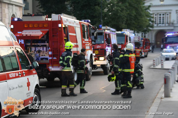 20180611 B3 Brandverdacht Tiefgarage in der Innenstadt von Baden Foto: © Joachim Zagler BFK Baden 20180611 B3 Brandverdacht Tiefgarage in der Innenstadt von Baden Foto: © Joachim Zagler BFK Baden