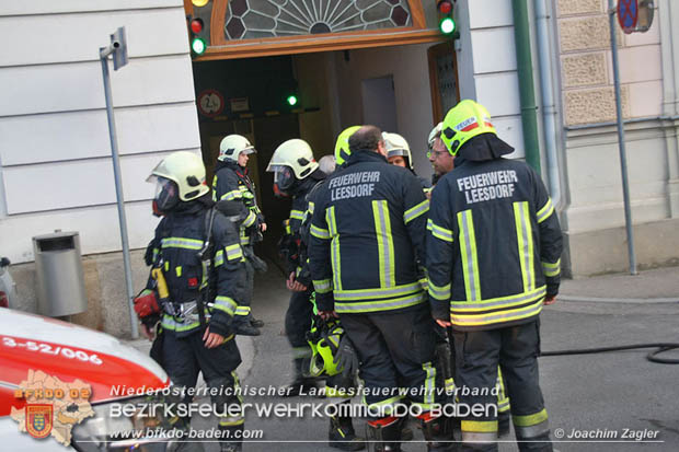 20180611 B3 Brandverdacht Tiefgarage in der Innenstadt von Baden  Foto: © Joachim Zagler BFK Baden